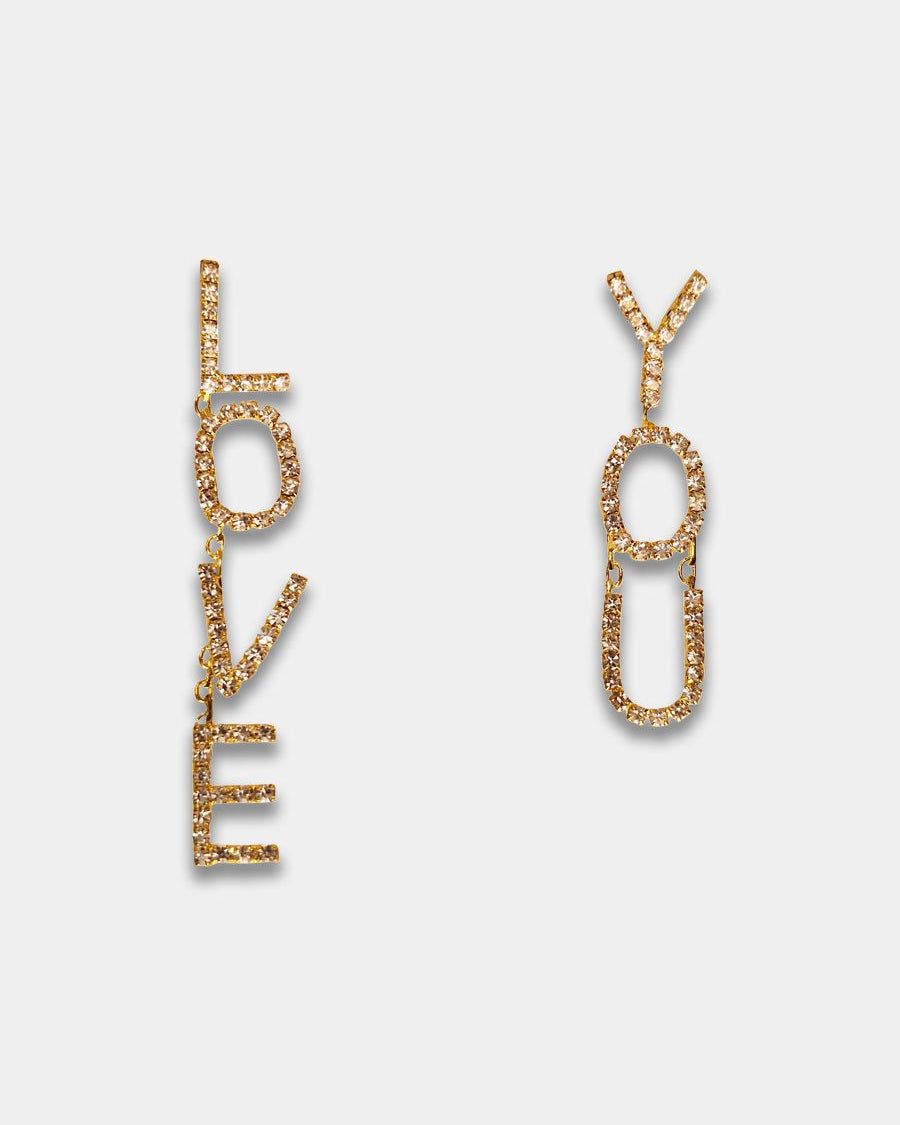 Harper & Yve Love You Oorbellen Gold One Size Accessoires