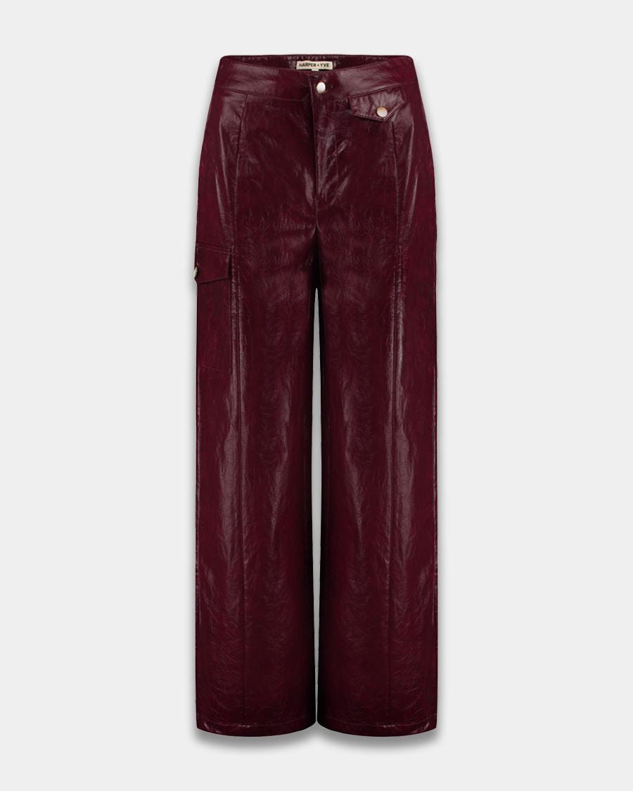 Harper & Yve Bodi Broek Red Wine