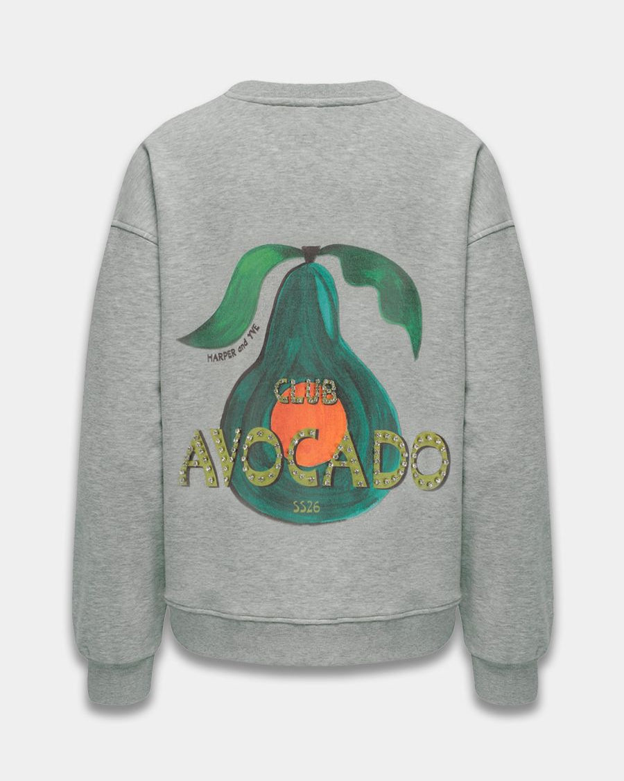 Harper & Yve Club Avocado Sweater
