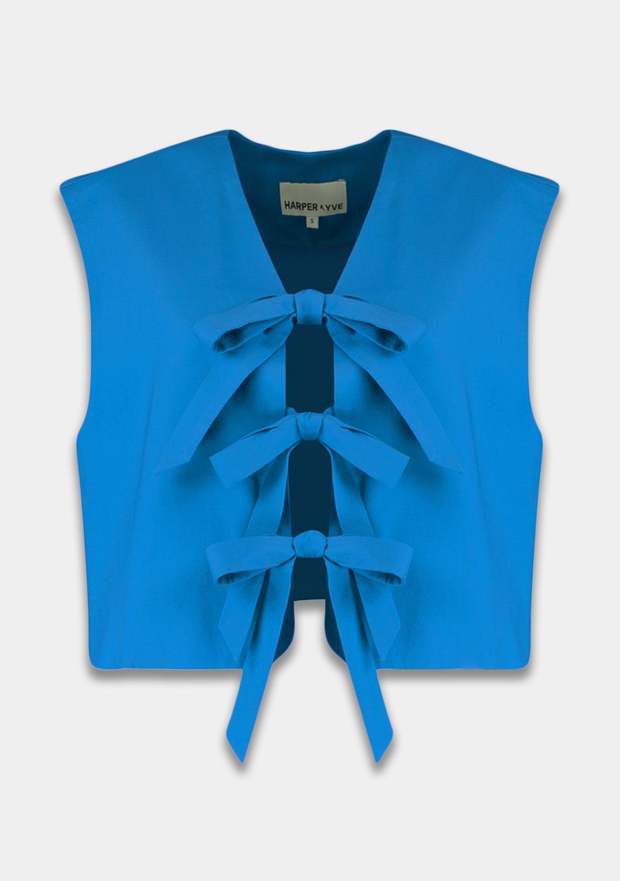 Harper & Yve Shelby Gilet Intense Blue