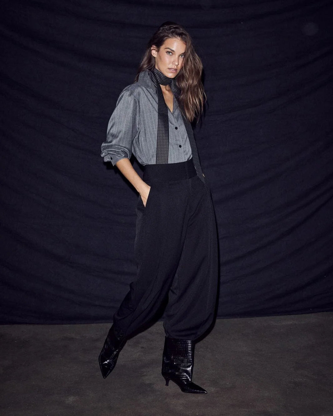 Haute L'amitié Zeppe Pleat Tall Pant Hl10789