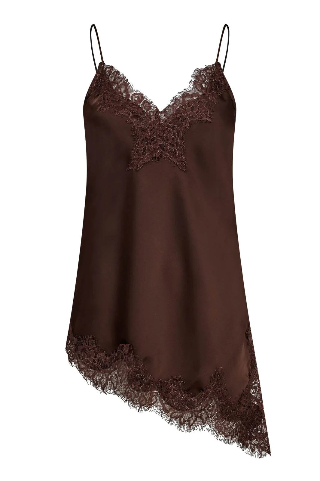 Haute L'amitié Naomi Asym Lingerie Top Mocca