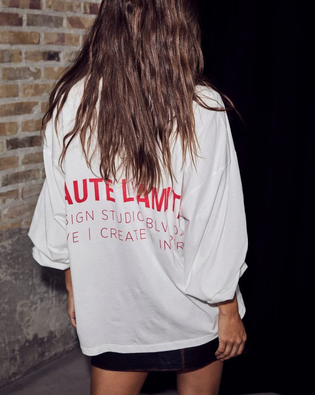 Haute L'amitié Studio LS Print T-shirt T-shirt