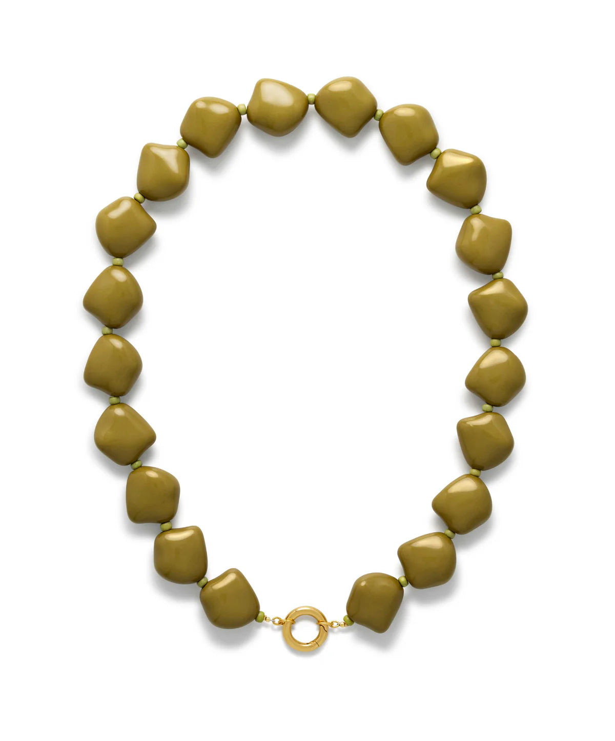 Le Veer Smashed Olive Ketting