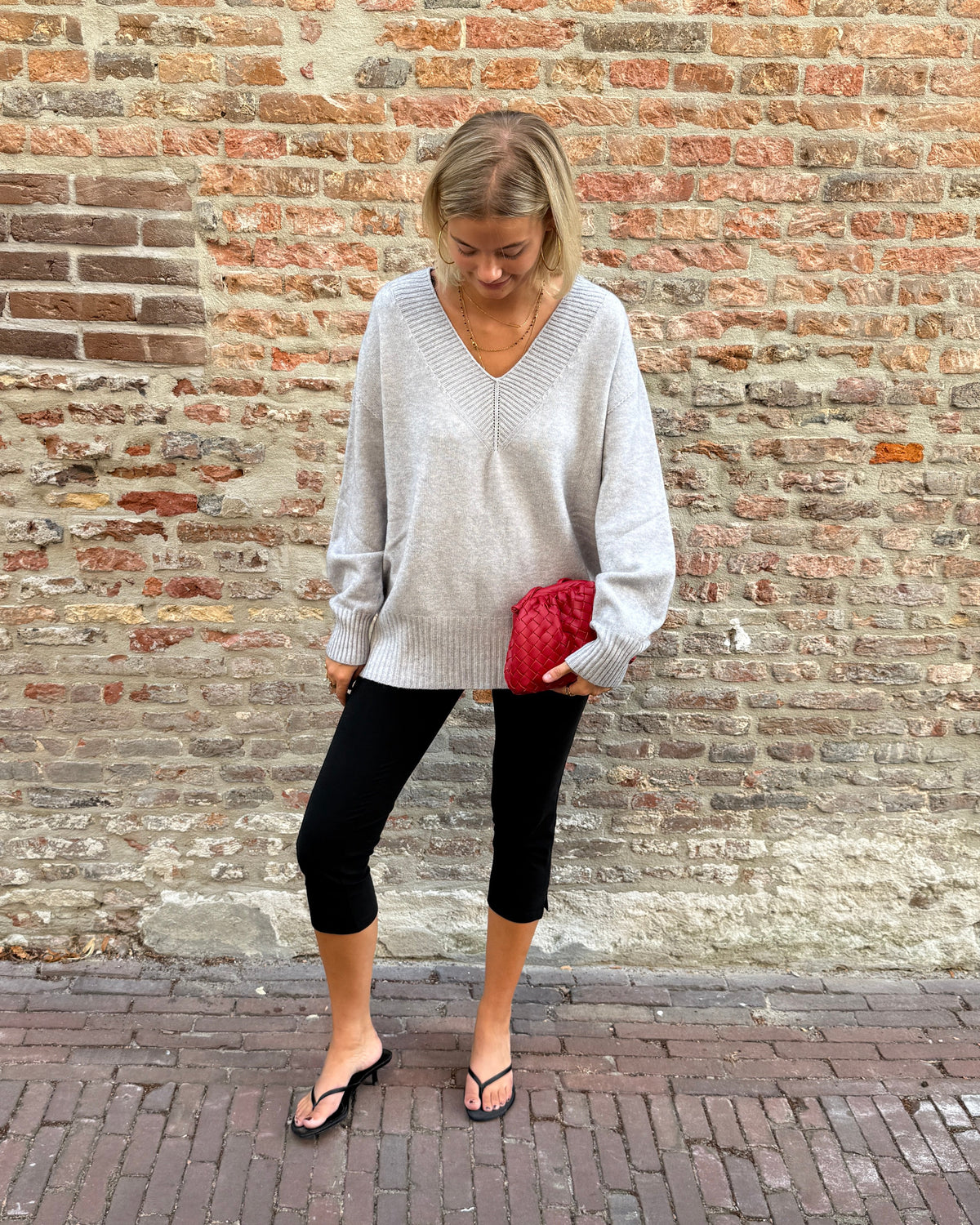 Hej Julie Collection Oversized Sweater