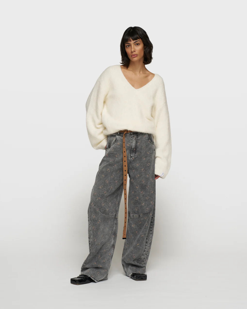 10DAYS Western Pants Monogram Jeans