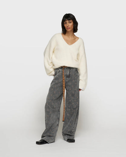 10DAYS Western Pants Monogram Jeans