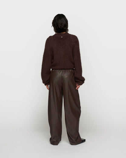 10DAYS Faux Leather Pants Broeken