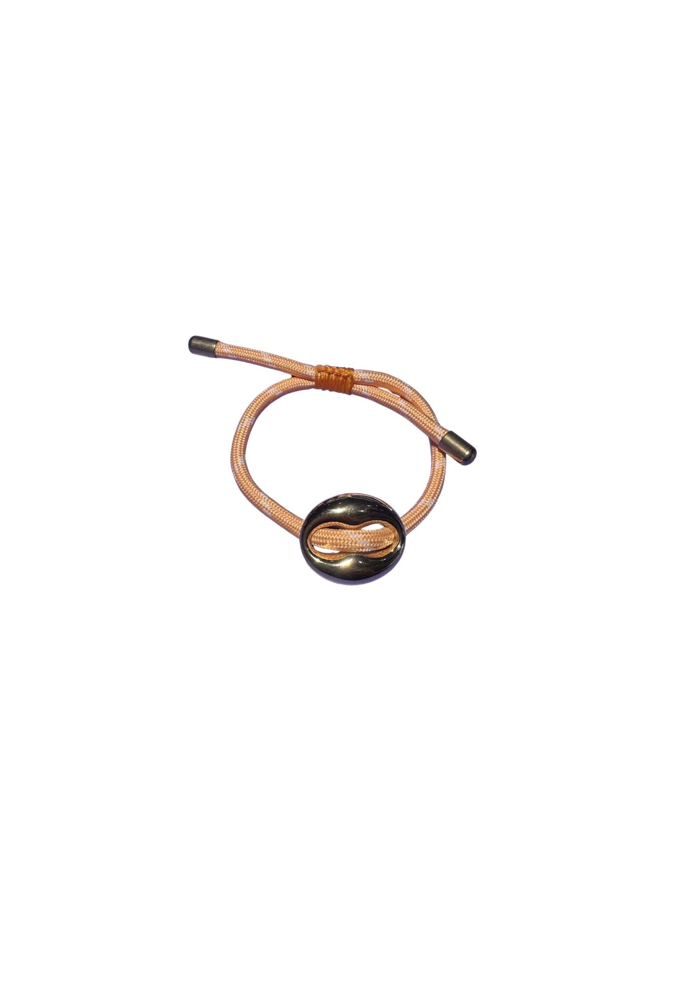 Bonnie Studios Bean Bracelet Light Orange Striped