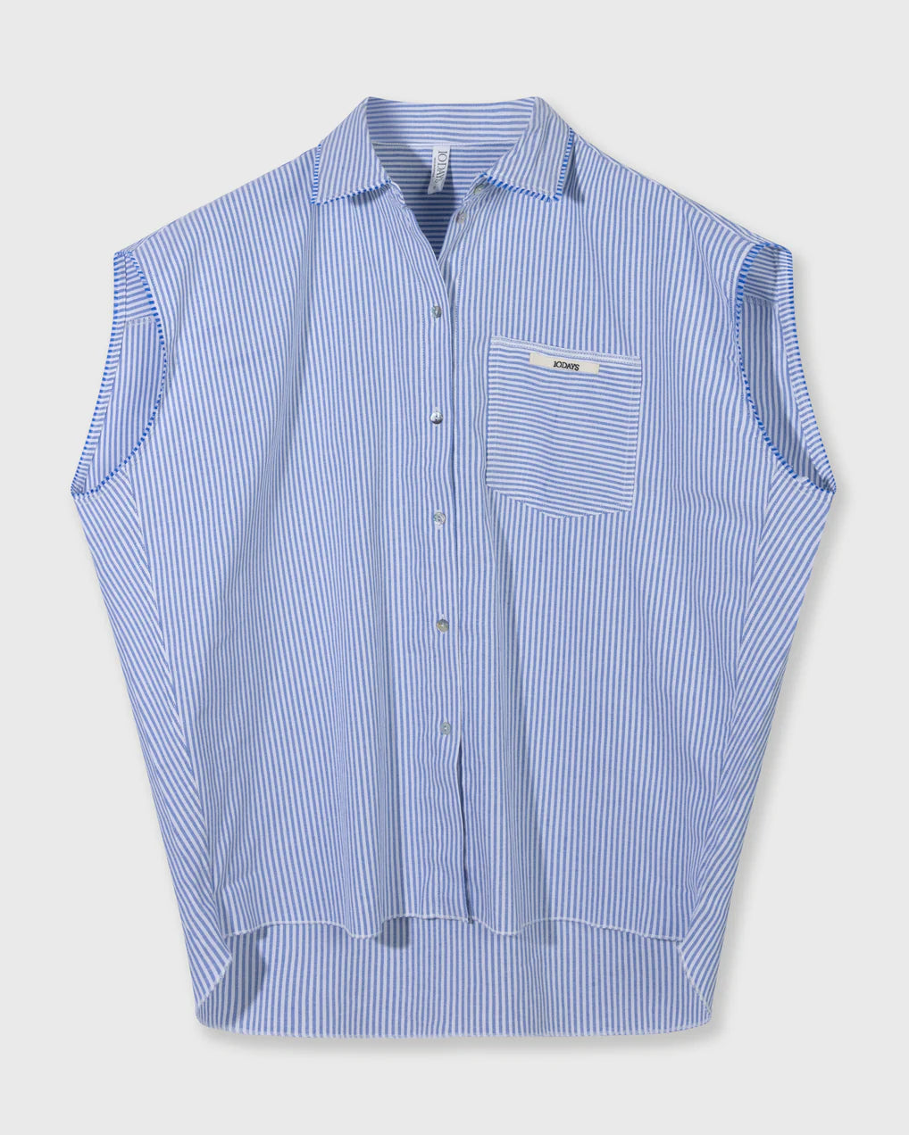 10DAYS Cotton Blouse Stripes
