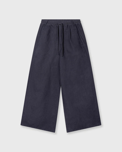 10DAYS Cotton Linen Pants Steel Blue