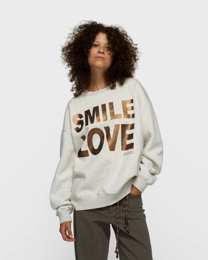10DAYS Statement Sweater Smile Love Truien & Vesten