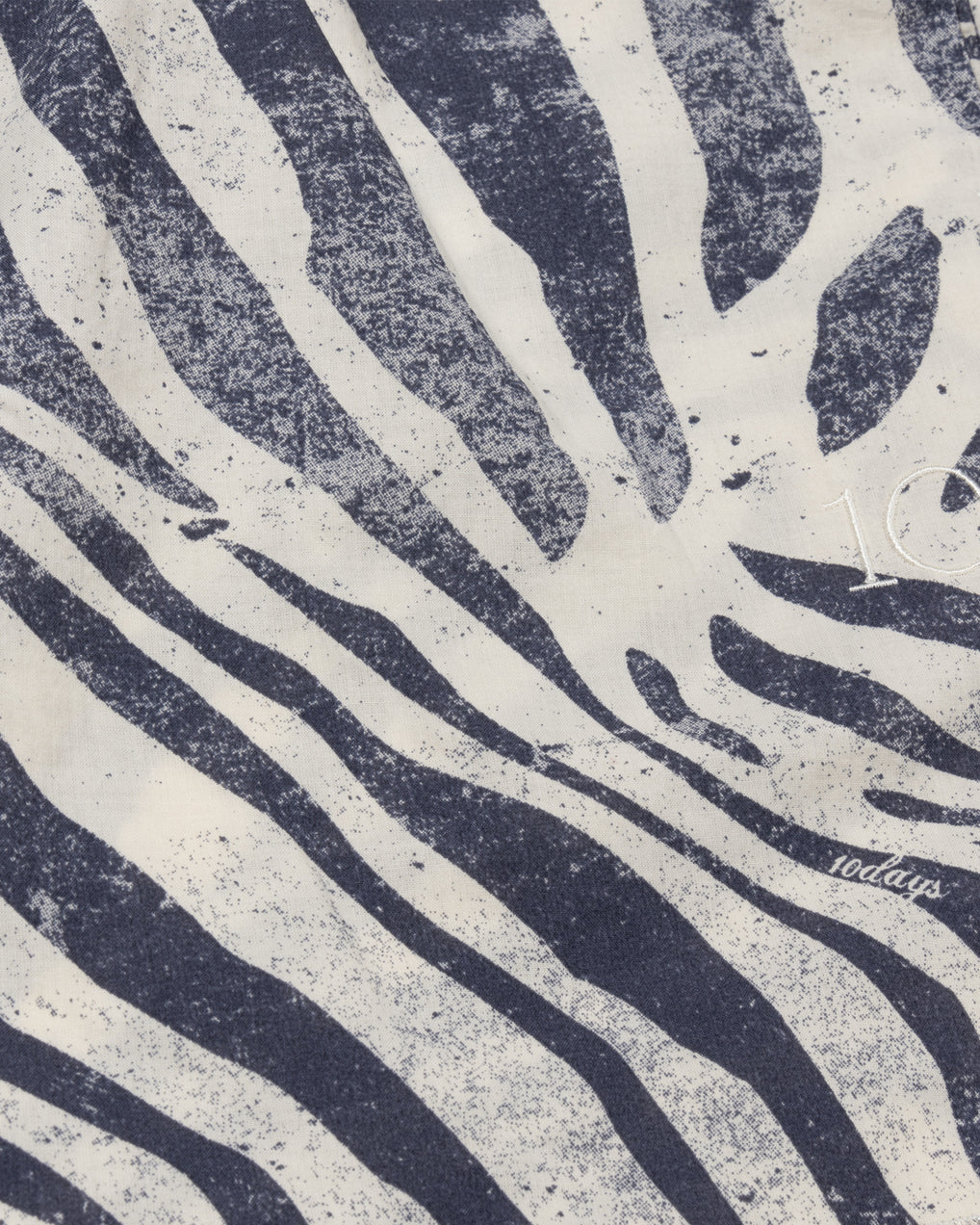 10DAYS Zebra Voile Shorts