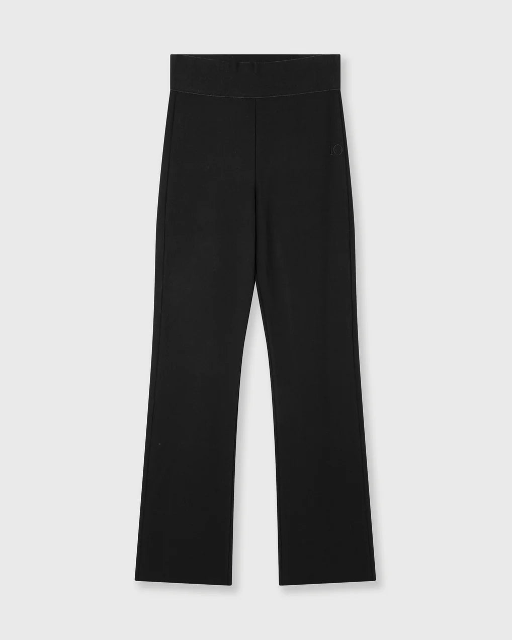 10DAYS Flare Punto Pants Black