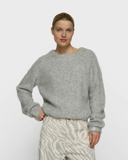 10DAYS Hairy Knit Sweater