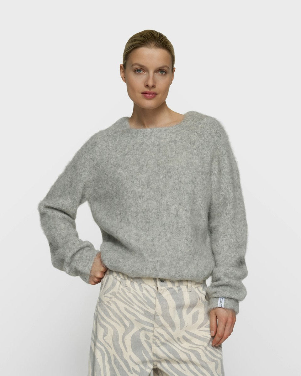 10DAYS Hairy Knit Sweater