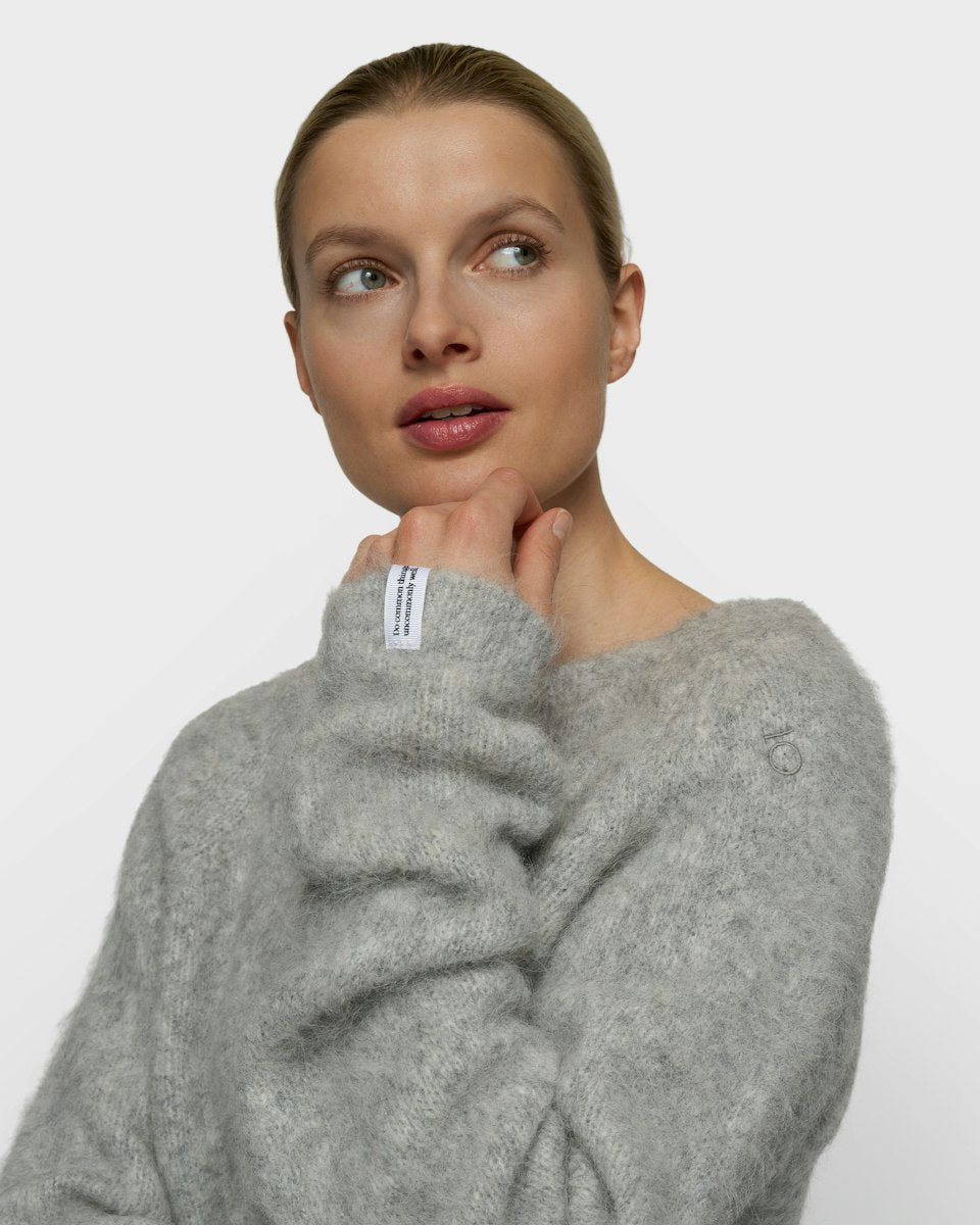 10DAYS Hairy Knit Sweater