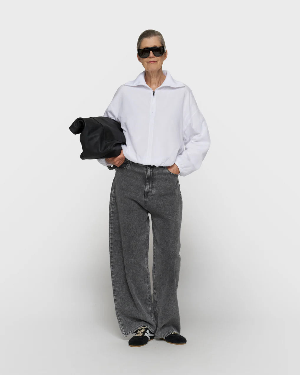 10DAYS Half Zip Balloon Top