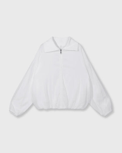10DAYS Half Zip Balloon Top