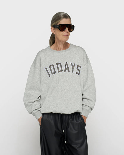 10DAYS Statement sweater logo
