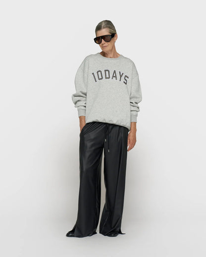 10DAYS Statement sweater logo