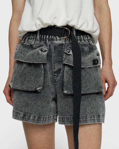 10DAYS Utility Shorts Jog Denim