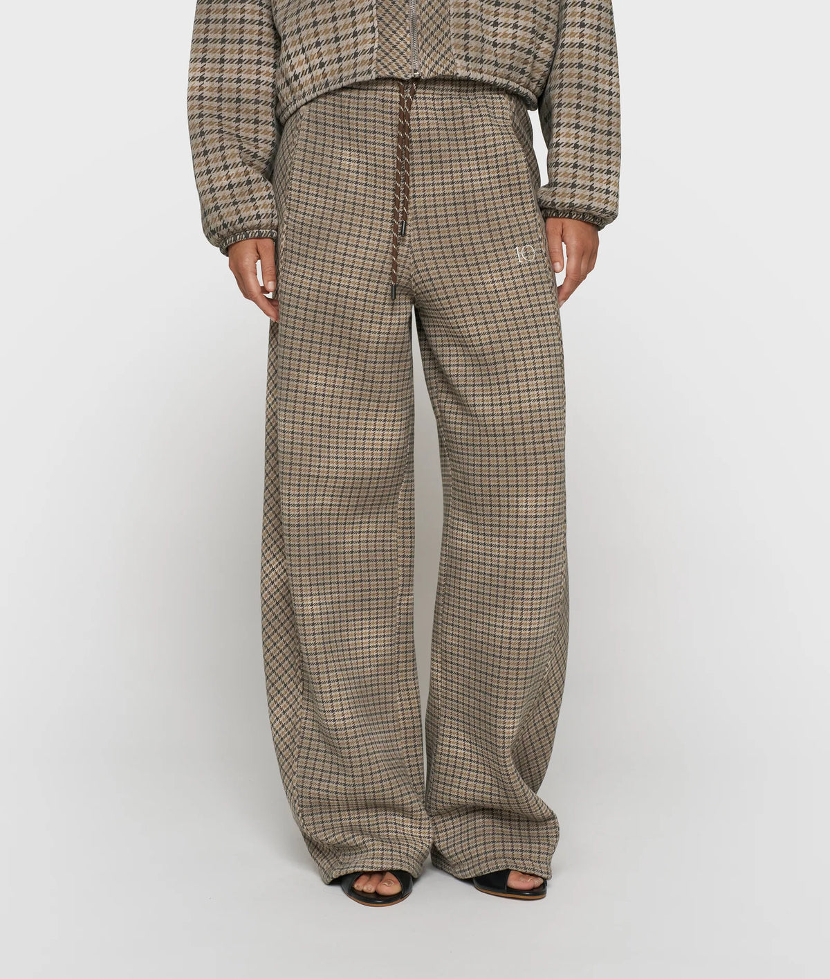 10DAYS Western jogger check