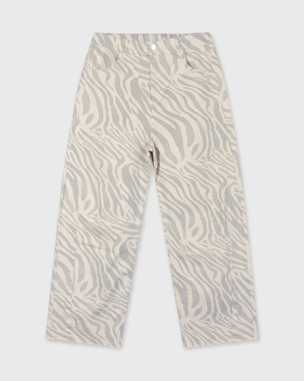10DAYS Western Zebra Pants Ecru