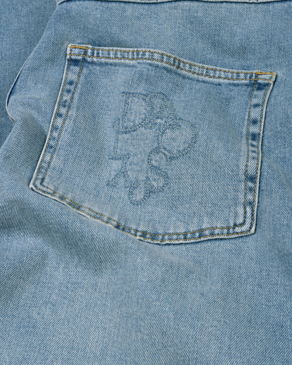 10DAYS Wide tapered denim pants
