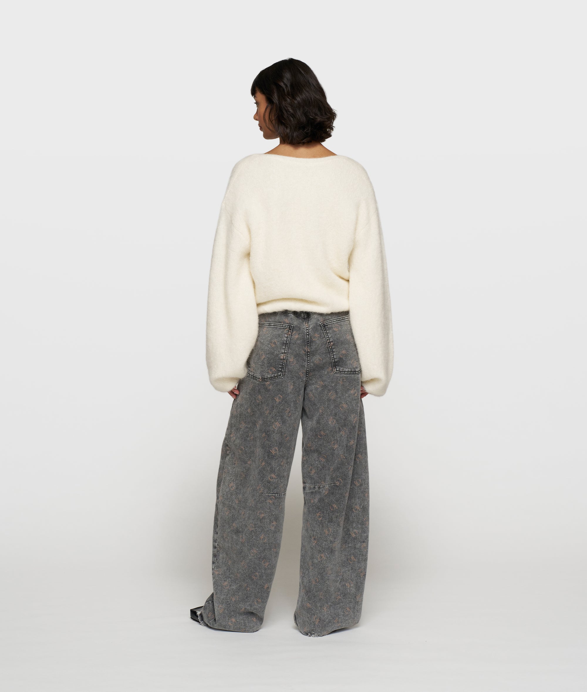 10DAYS Western Pants Monogram Jeans