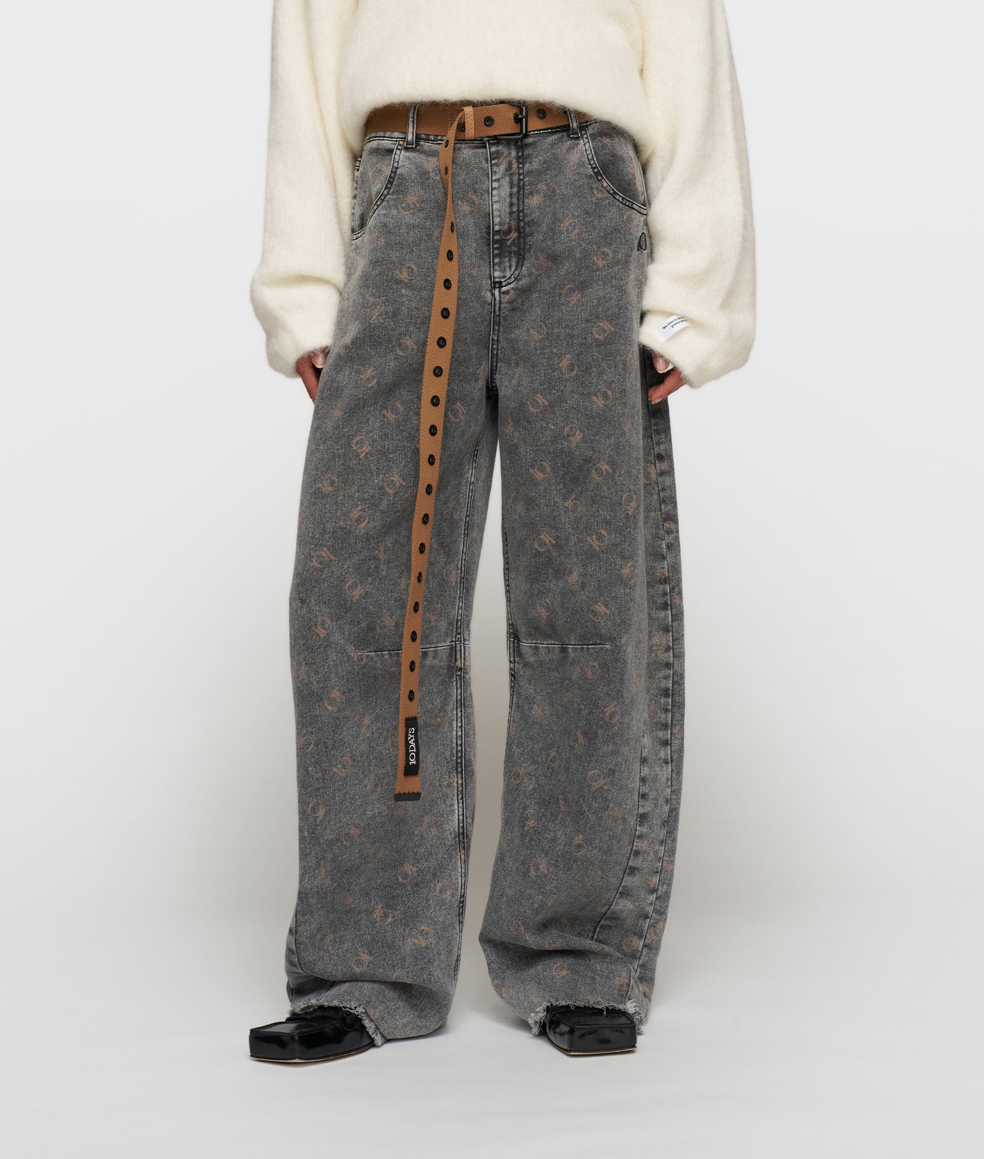 10DAYS Western Pants Monogram Jeans
