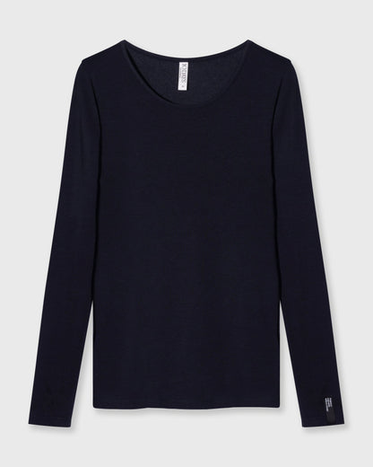 10DAYS Extra Long Sleeve T-shirt Modal Tops