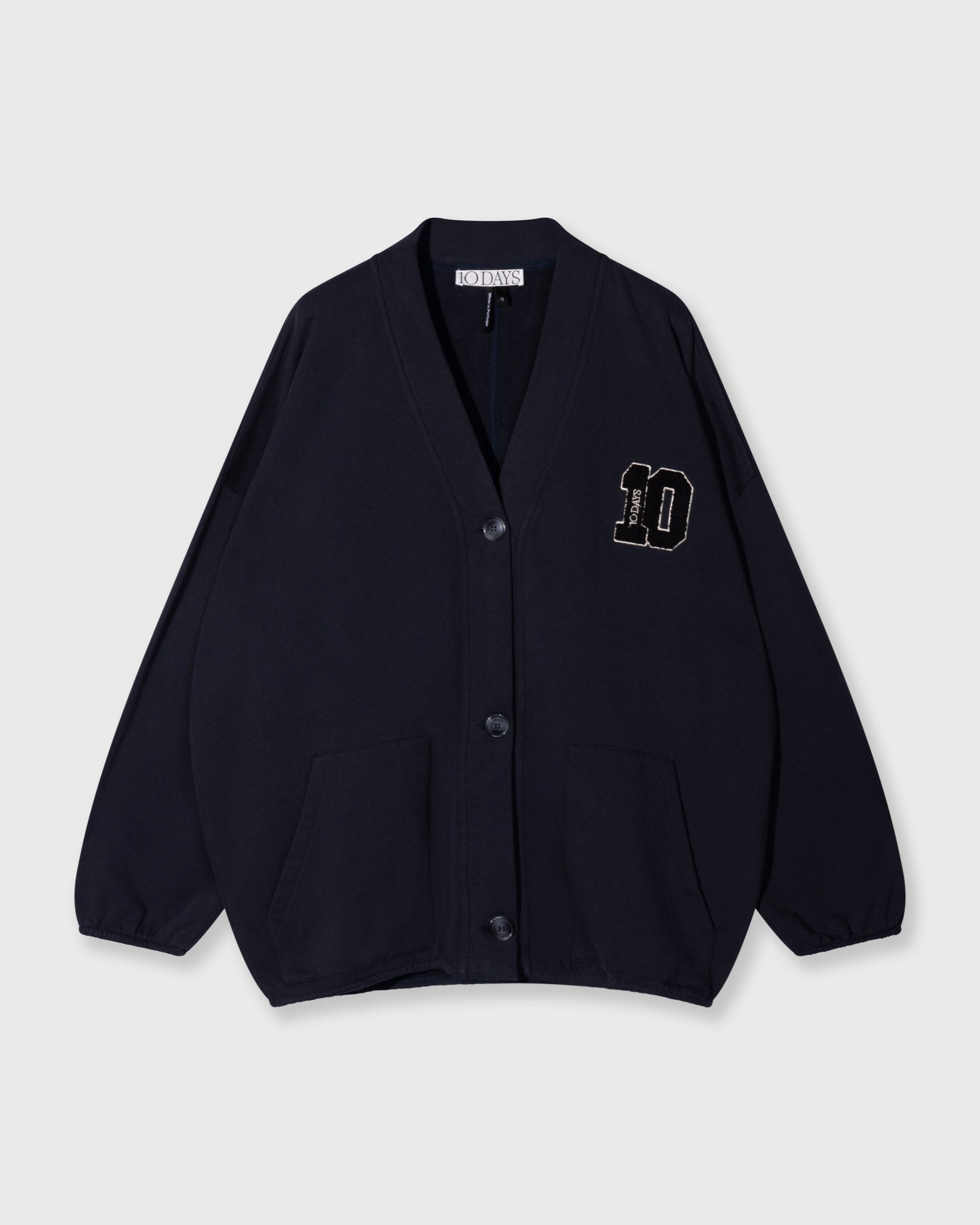 10DAYS Baseball Cardigan Dark Navy Blazers & Jasjes