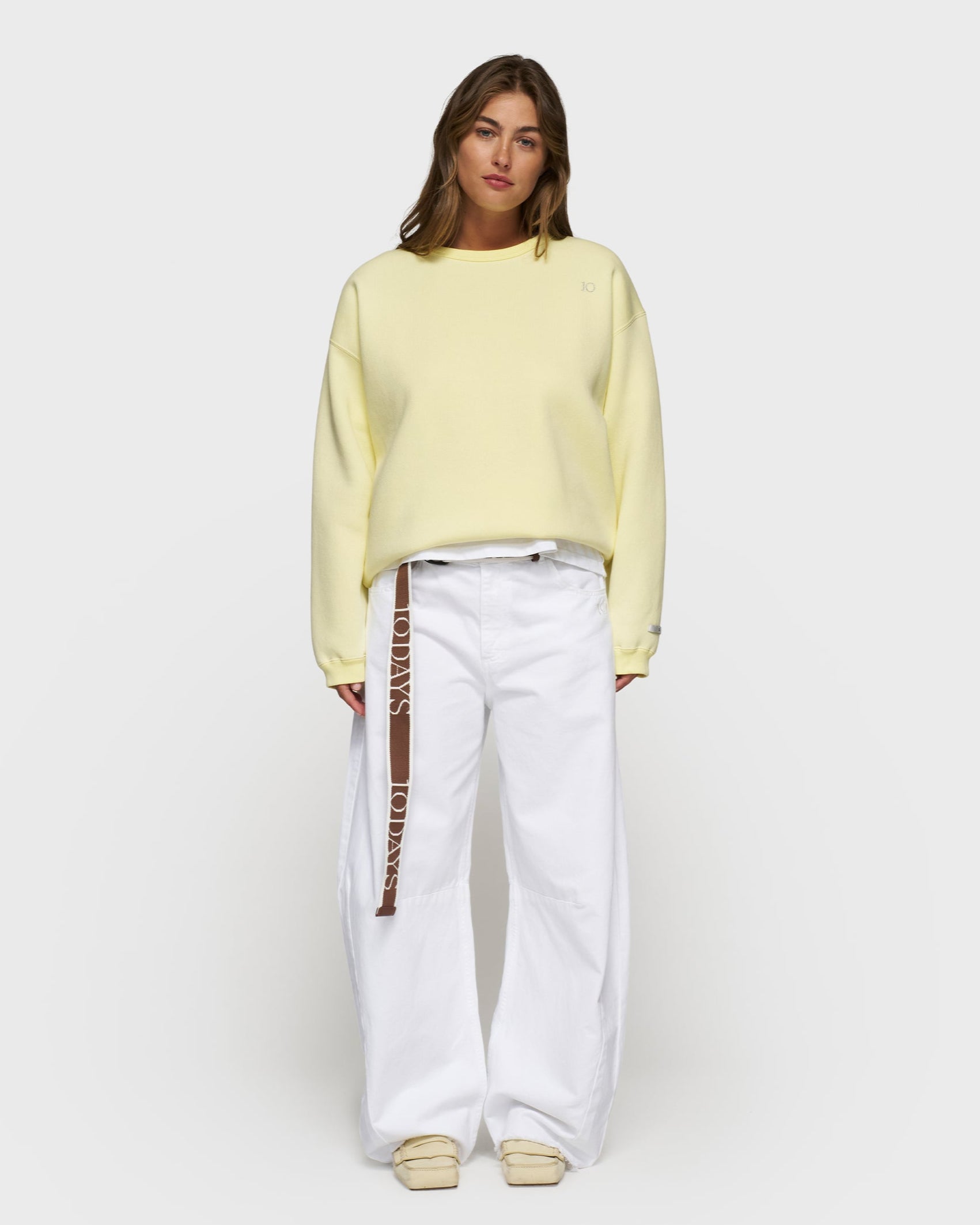 10DAYS Raw Edge Sweater Truien & Vesten
