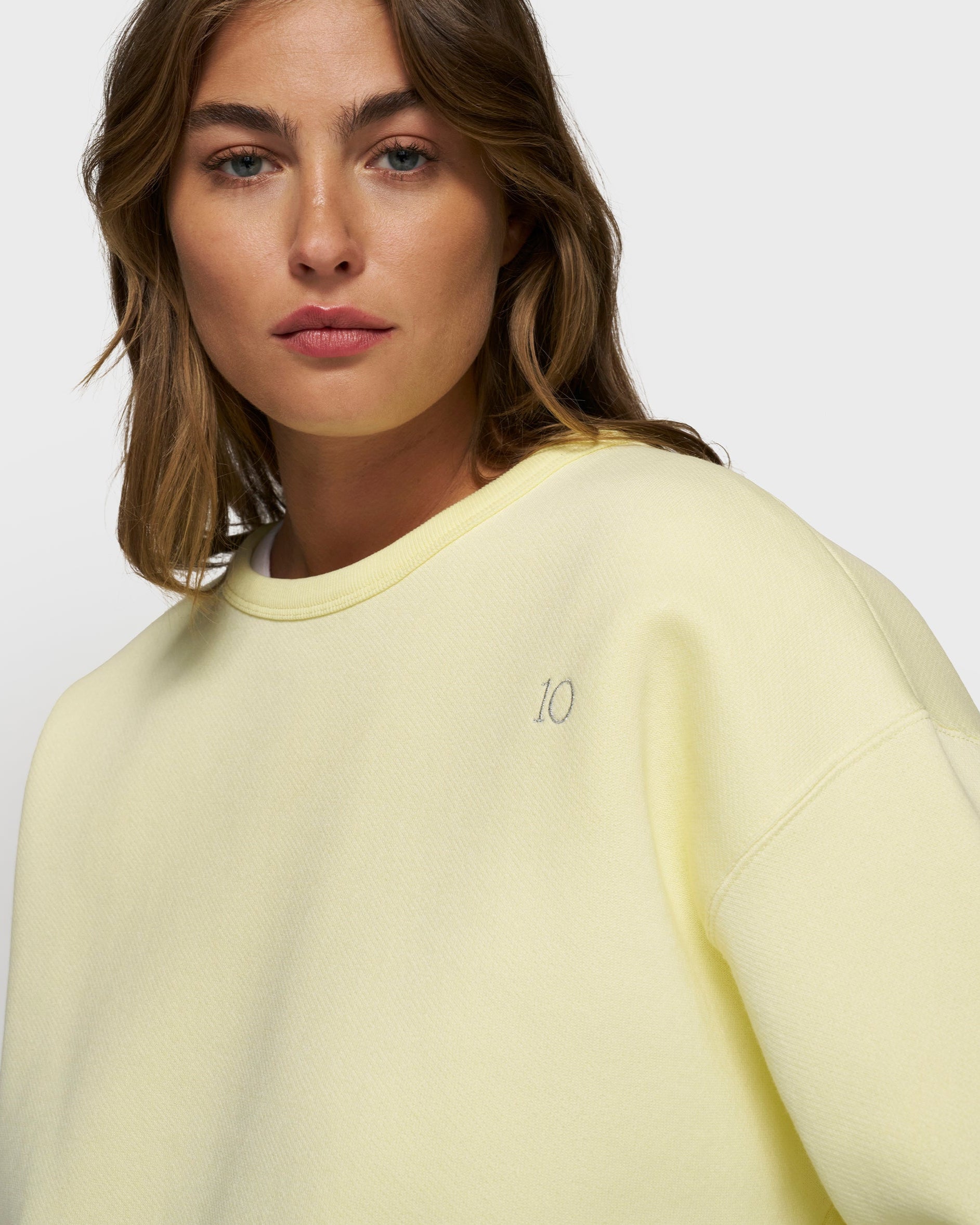10DAYS Raw Edge Sweater Truien & Vesten