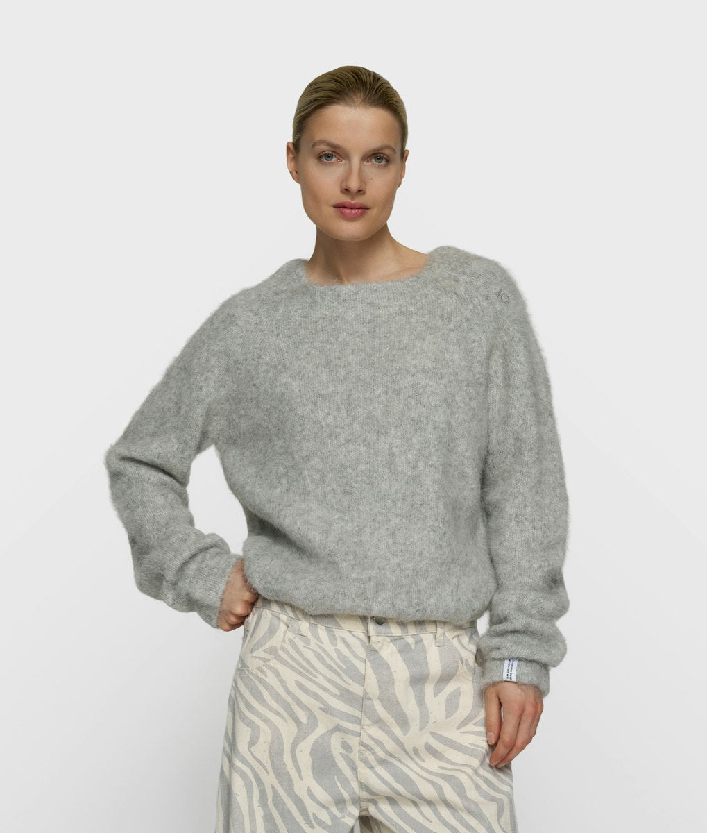 10DAYS Hairy knit sweater