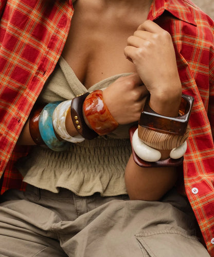 Le Veer Blue Bangle