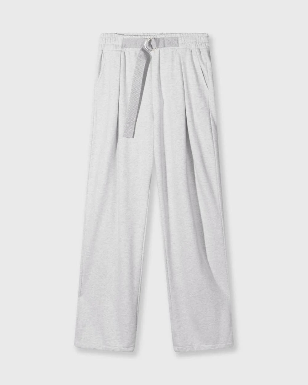 10DAYS Belt Jogger White Grey Melange Broeken