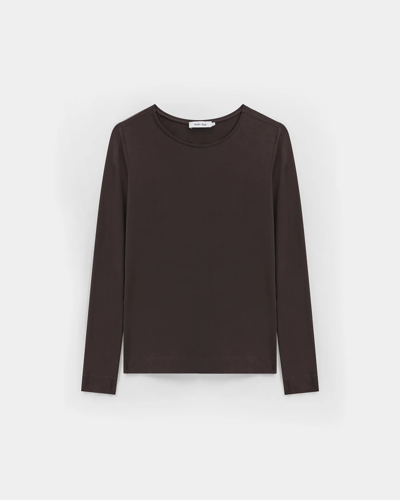 Knit-Ted Zoe Top Choco