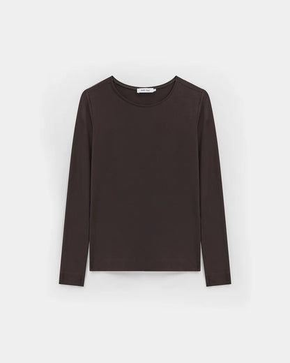 Knit-Ted Zoe Top Choco