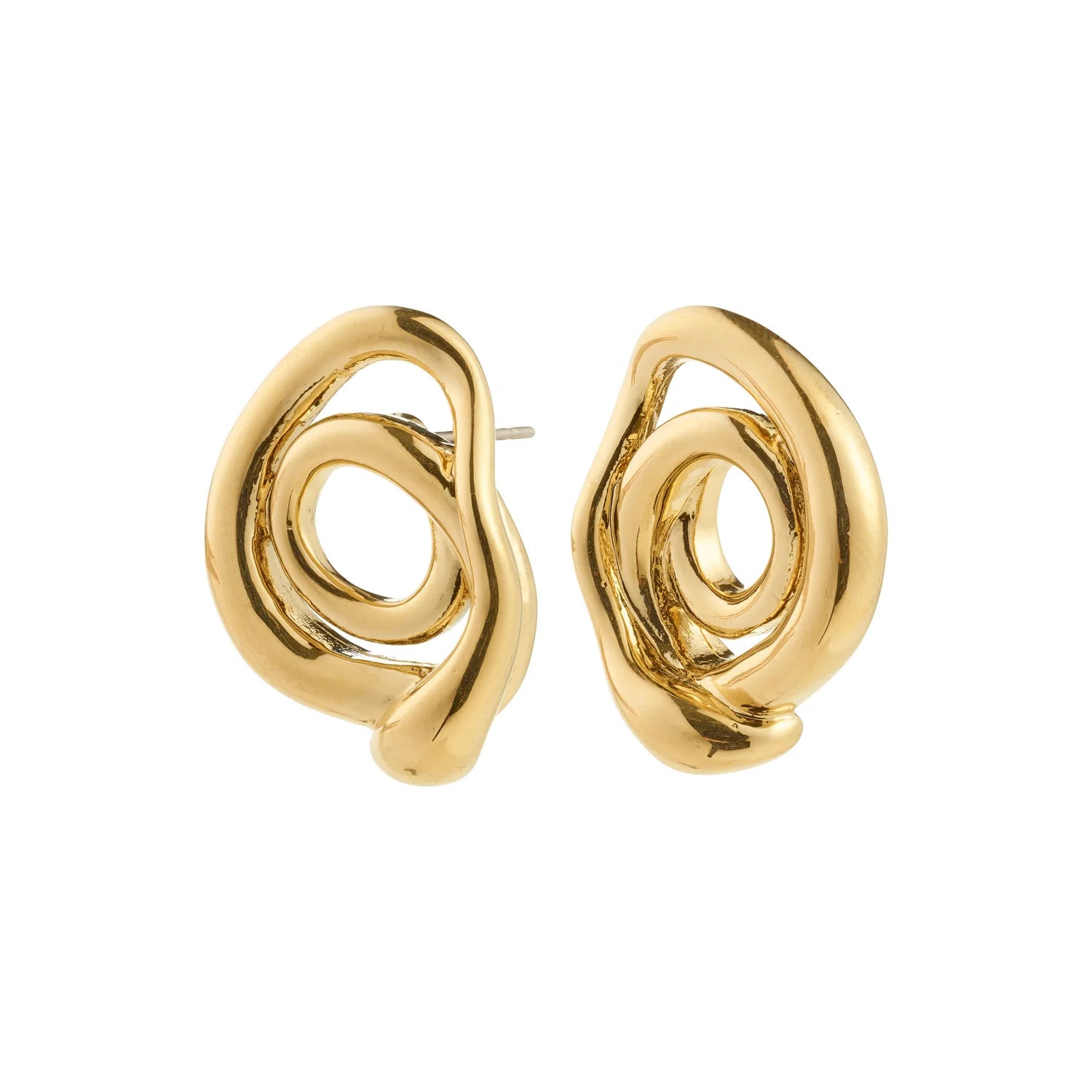 Pilgrim Unfold oorbellen goud Sieraden