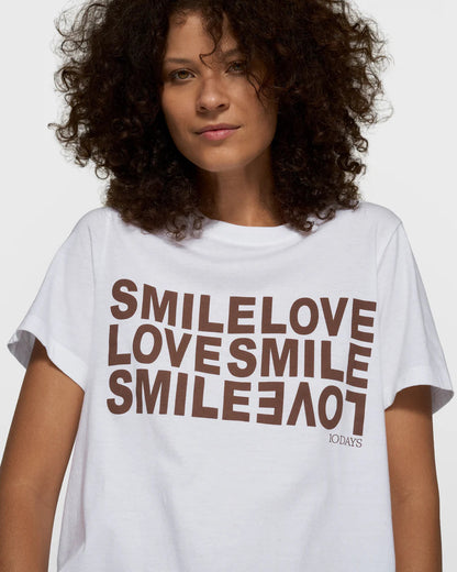 10DAYS Petit Smile Love T-Shirt