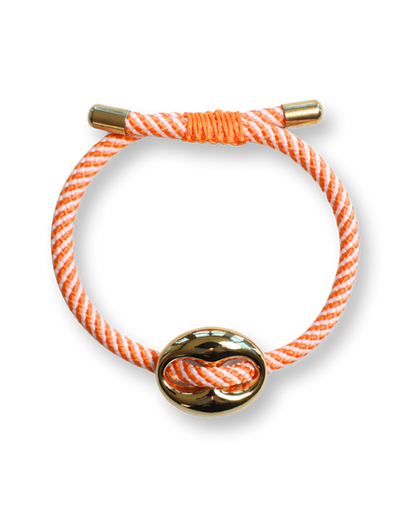Bonnie Studios Bean Bracelet Rope Orange