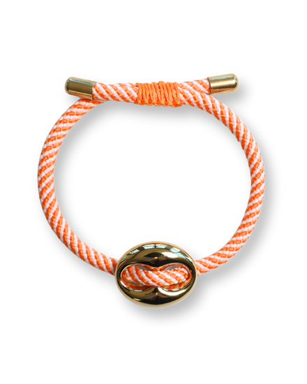 Bonnie Studios Bean Bracelet Rope Orange