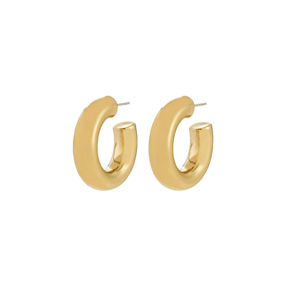 Pilgrim Phase hoops medium goud Sieraden
