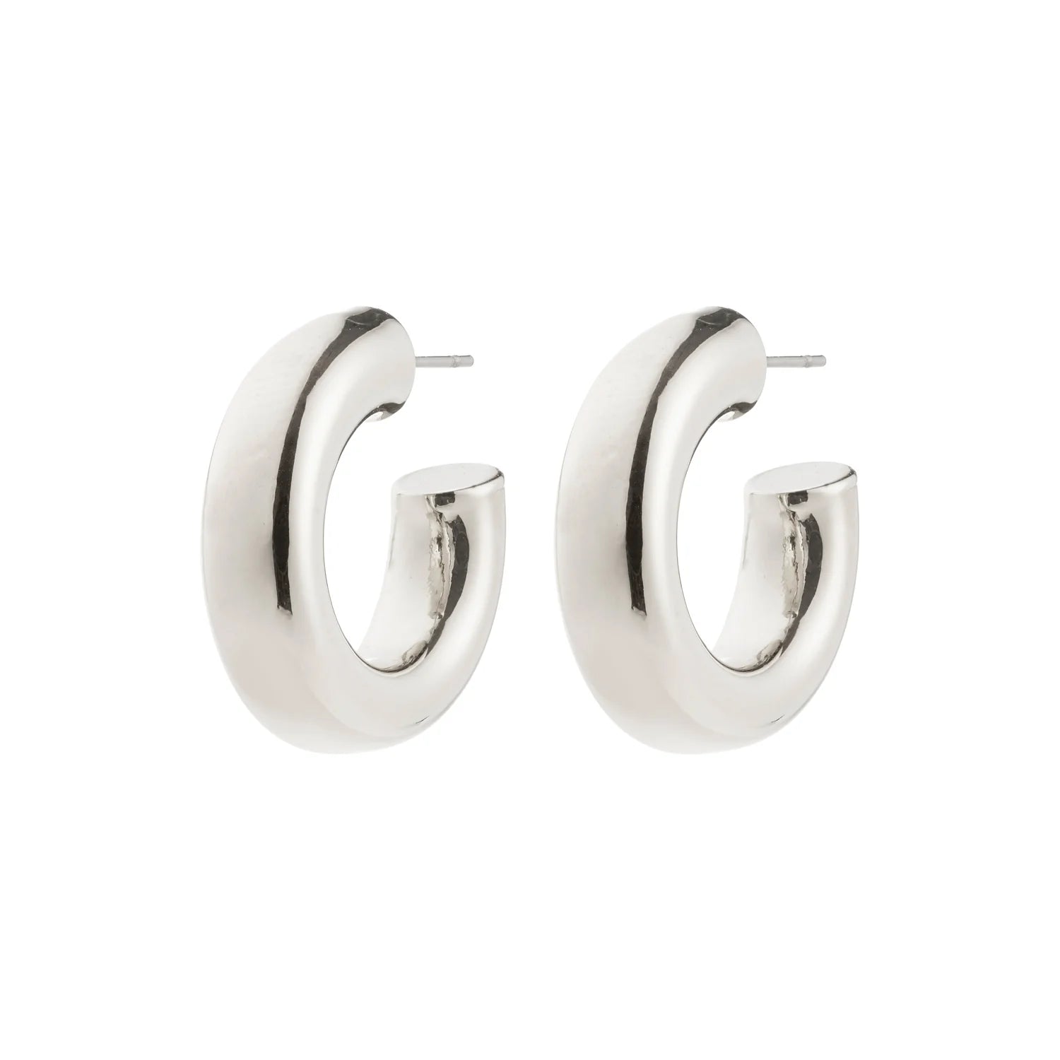 Pilgrim Phase hoops groot zilver Sieraden