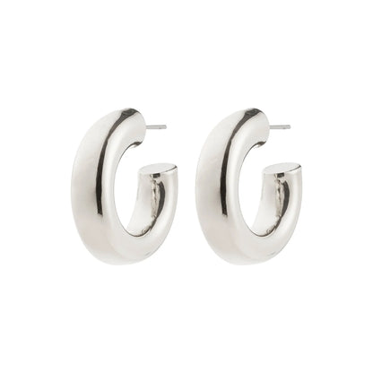 Pilgrim Phase hoops groot zilver Sieraden
