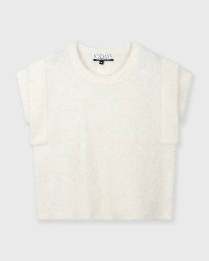 10DAYS Sleeveless Knit Sweater