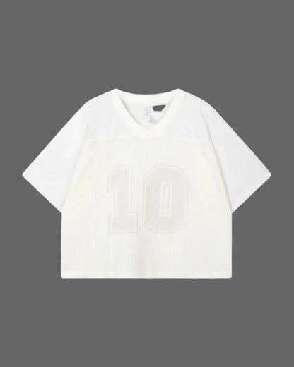 10DAYS Mesh Baseball T-Shirt T-shirts