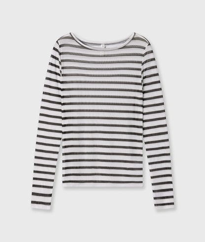 10DAYS Mesh Longsleeve T-Shirt T-shirts